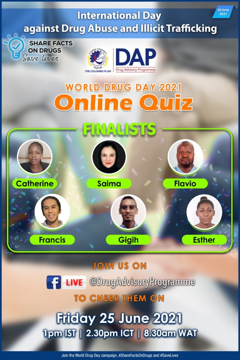 DAP WORLD DRUG DAY 2021 QUIZ