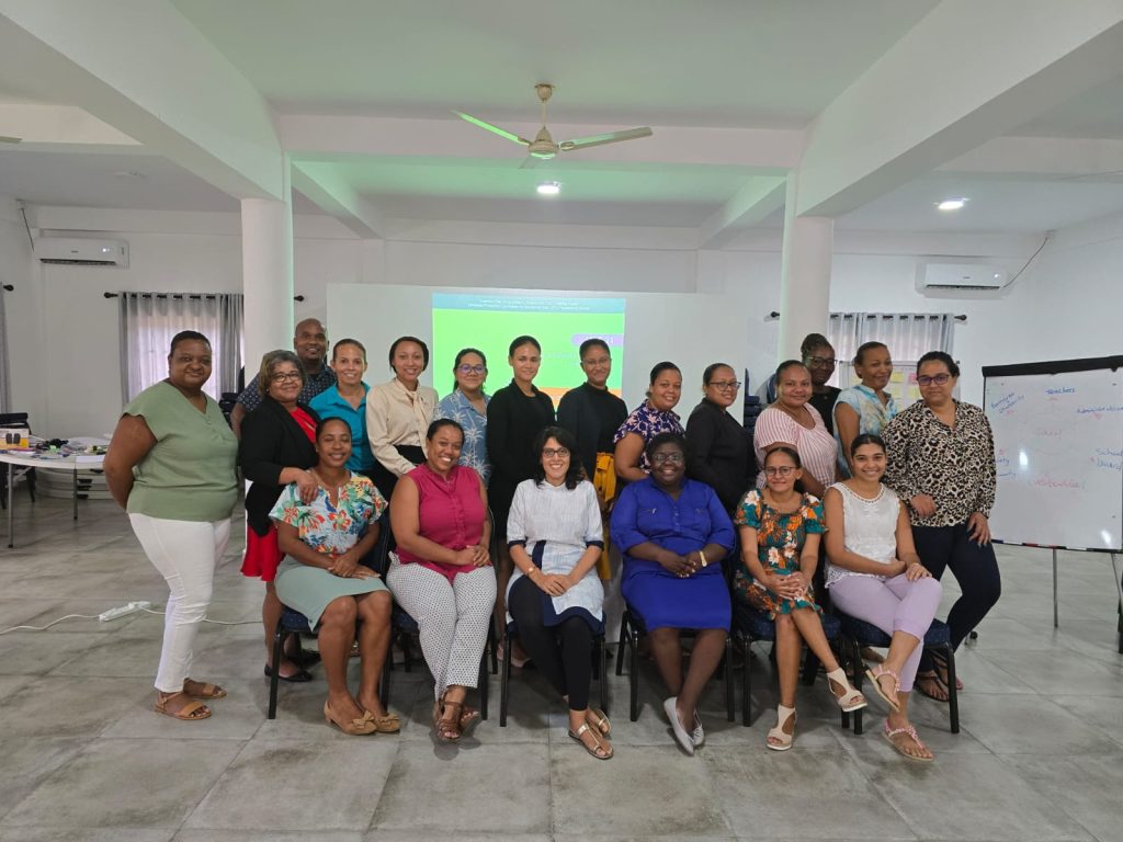 Participants posing for a group photo