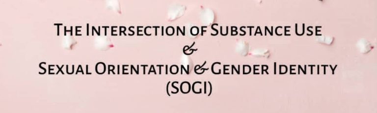 TRAINING ON THE INTERSECTION OF SUBSTANCE USE AND SEXUAL ORIENTATION AND GENDER IDENTITY (SOGI) FOR LATIN AMERICA