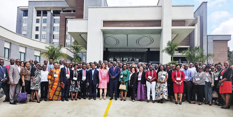 Group photo following the opening ceremony