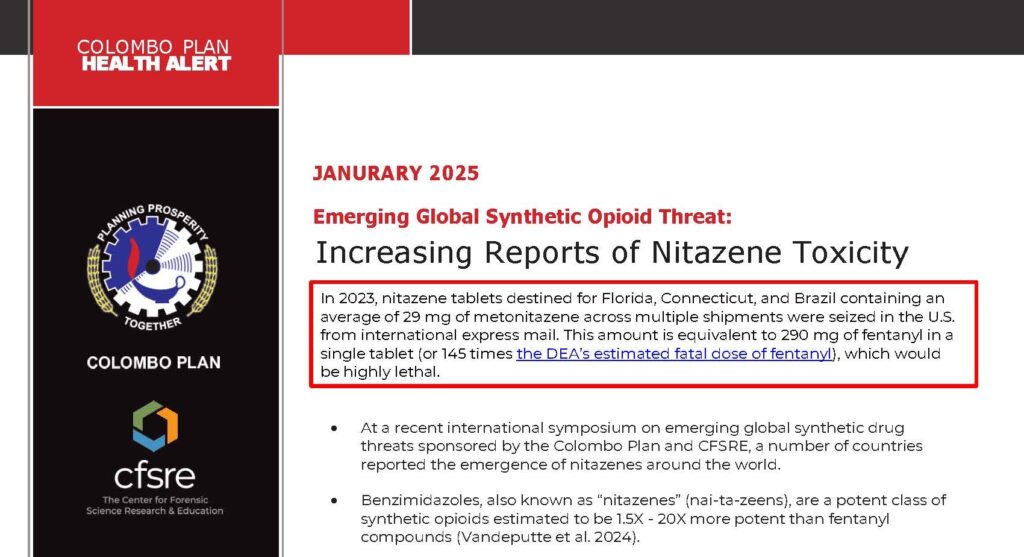 Nitazenes Global Alert