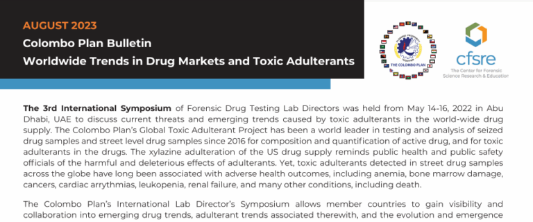 Worldwide Trends in Drug Markets and Toxic Adulterants