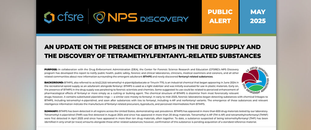 BTMPS and TMF Related Substances Alert
